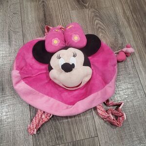 Girls Disney Minnie Backpack Minnie Mouse Pink Bag